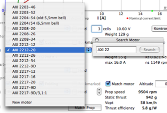 Database search