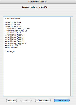 Update window