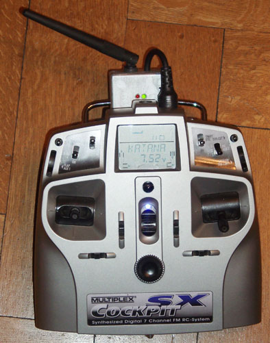 MPX Cockpit SX using T6 transmitter
